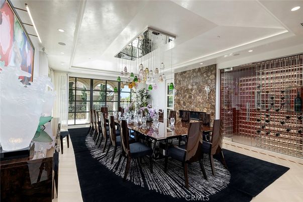 Dining room, Interior, Pendant Lights, Recessed Lighting
