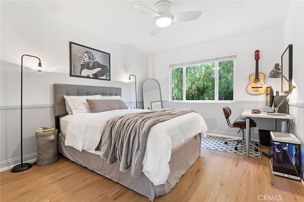 Bedroom, Home Office, Interior, Wood Texture Flooring