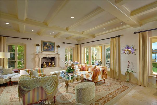 Fireplace, Interior, Living room, Recessed Lighting