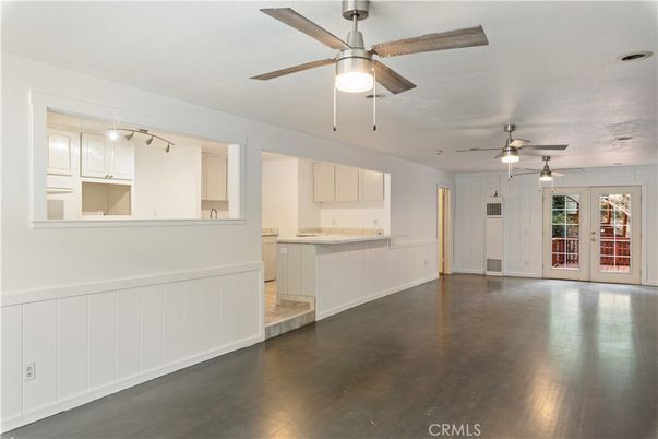 Empty room, Interior, Kitchen, Wood Texture Flooring