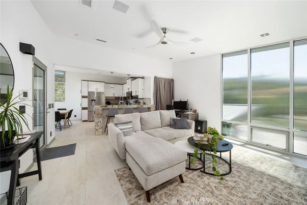 Dining room, Interior, Kitchen, Living room, Recessed Lighting