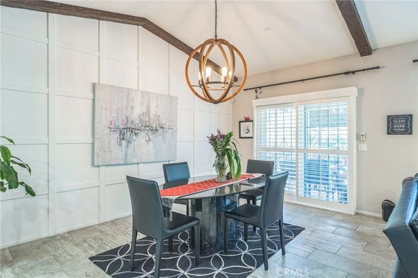Chandelier, Dining room, Interior, Pendant Lights, Wooden Beams