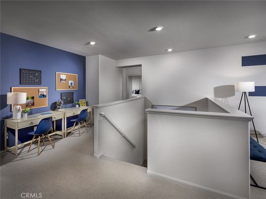 Home Office, Interior, Recessed Lighting
