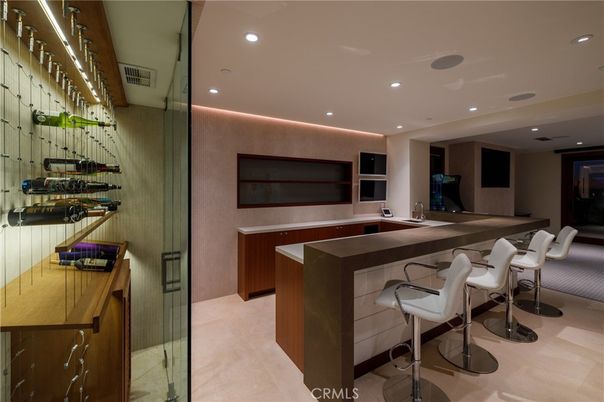 Interior, Recessed Lighting, Wine Storage