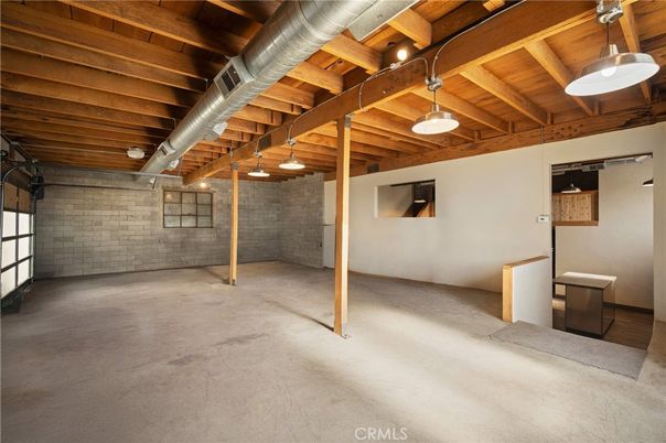 Empty room, Interior, Stone Walls, Wooden Beams, Wooden Ceilings