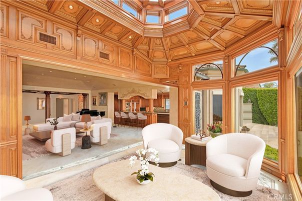 Interior, Living room, Recessed Lighting, Wooden Ceilings