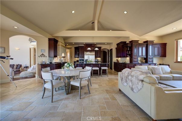 Dining room, Interior, Kitchen, Living room, Pendant Lights, Recessed Lighting