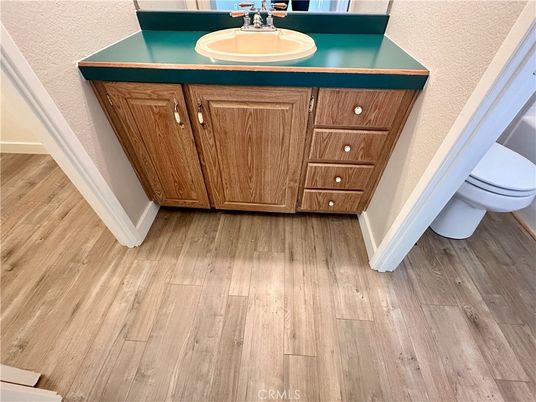 Bathroom, Interior, Wood Texture Flooring
