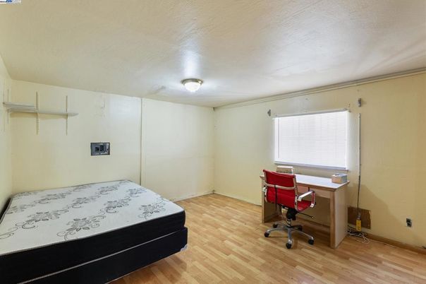Bedroom, Home Office, Interior, Wood Texture Flooring