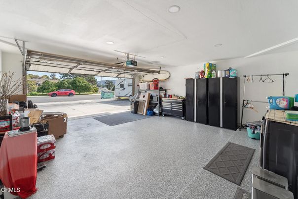 Garage, Interior, Recessed Lighting