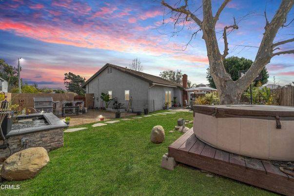 Backyard, Exterior, Hot Tub