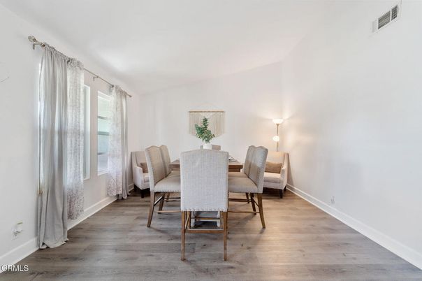 Dining room, Interior, Wood Texture Flooring