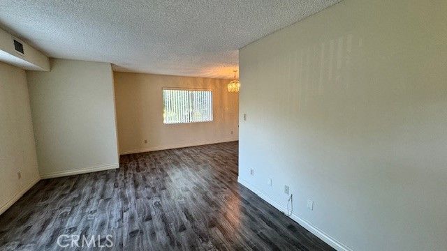 Chandelier, Empty room, Interior, Wood Texture Flooring