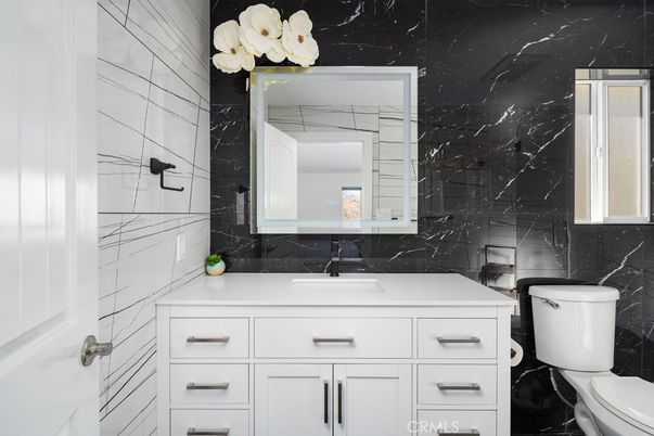 Bathroom, Interior, Marble Walls