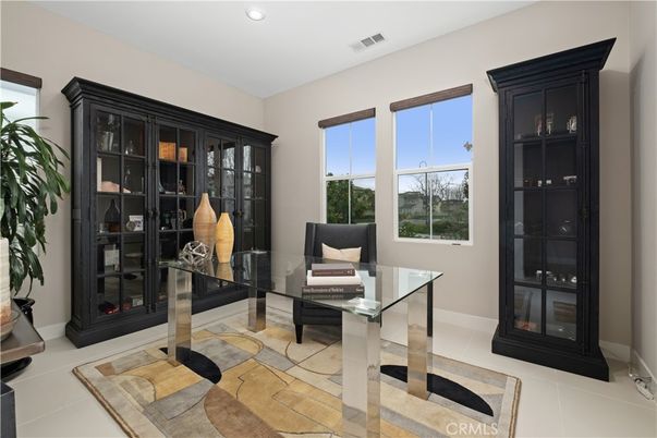 Home Office, Interior, Recessed Lighting