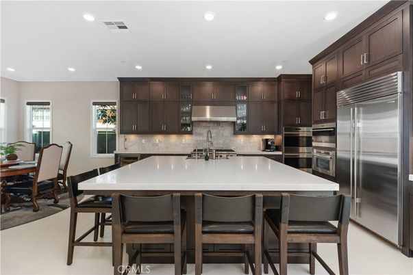 Dining room, Interior, Kitchen, Recessed Lighting, Stainless Steel Appliances