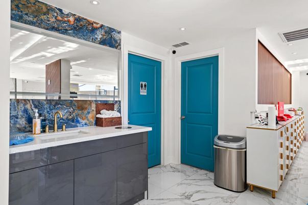 Interior, Marble, Recessed Lighting