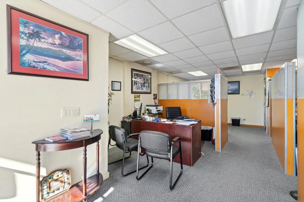 Home Office, Interior, Recessed Lighting