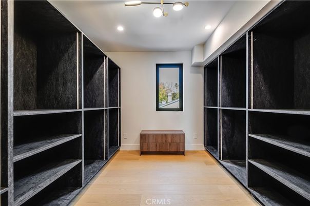 Interior, Recessed Lighting, Walk-in Closets, Wood Texture Flooring