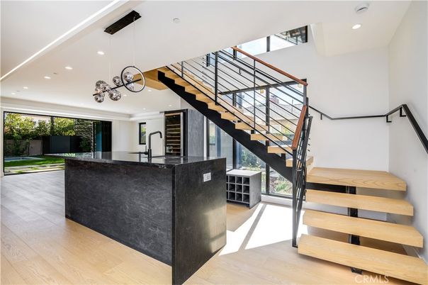 Interior, Pendant Lights, Recessed Lighting, Wood Texture Flooring