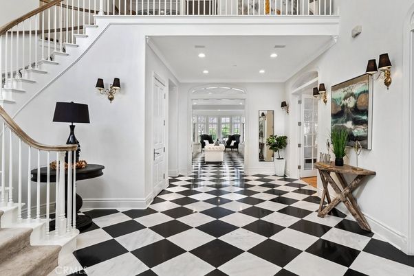 Interior, Marble, Recessed Lighting
