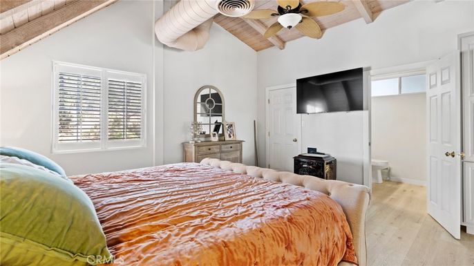 Bedroom, Interior, Wooden Beams, Wooden Ceilings, Wood Texture Flooring