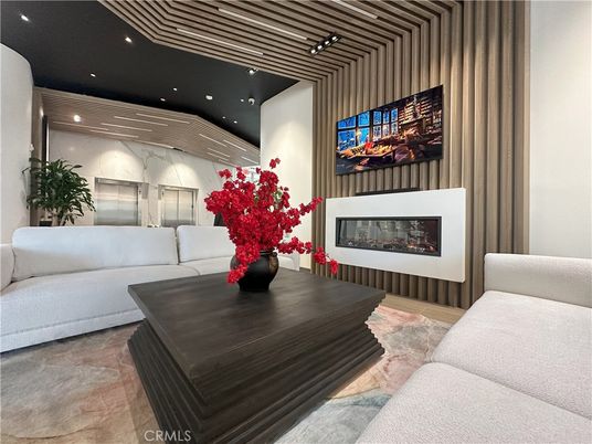 Fireplace, Interior, Living room, Recessed Lighting