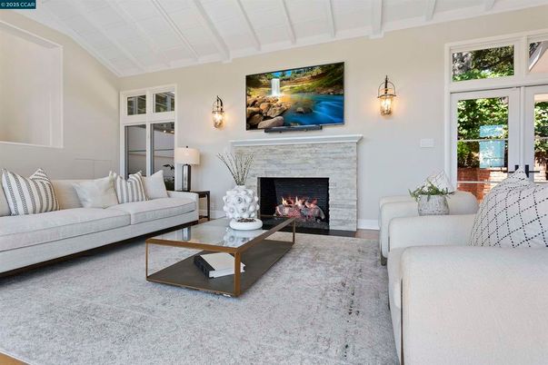 Fireplace, Interior, Living room