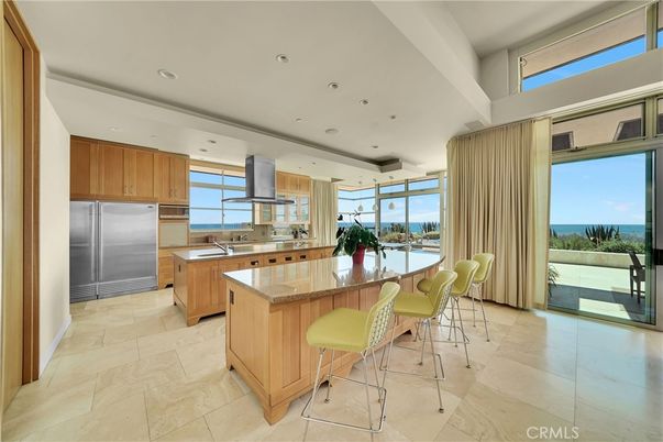 Interior, Kitchen, Recessed Lighting, Stainless Steel Appliances, Water