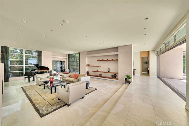 Interior, Living room, Piano, Recessed Lighting