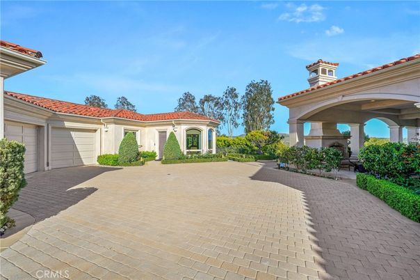 Attached, Backyard, Exterior, Facade, Mediterranean