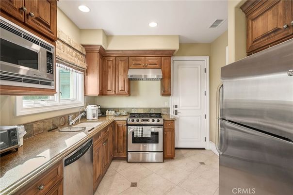 Interior, Kitchen, Recessed Lighting, Stainless Steel Appliances