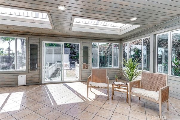 Interior, Recessed Lighting, Sun Room, Wooden Ceilings