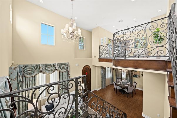 Chandelier, Interior, Recessed Lighting, Wood Texture Flooring