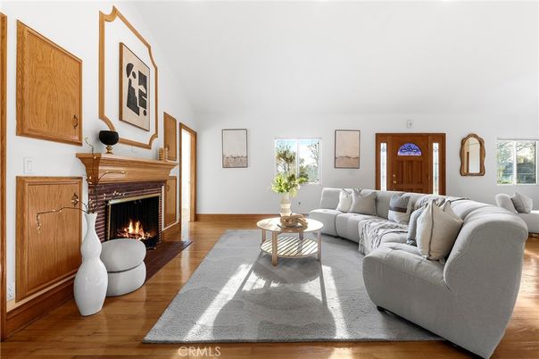 Fireplace, Interior, Living room, Wood Texture Flooring