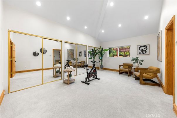 Fitness Equipment, Interior, Recessed Lighting