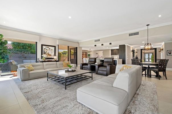 Dining room, Interior, Kitchen, Living room, Pendant Lights, Recessed Lighting