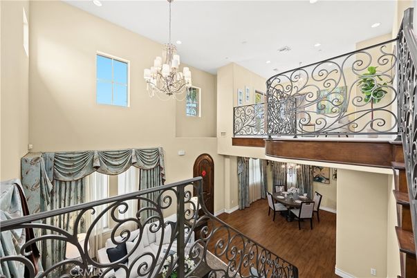 Chandelier, Interior, Recessed Lighting, Wood Texture Flooring