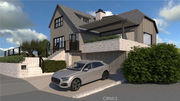 Exterior, Facade, Modern