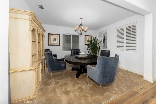 Chandelier, Home Office, Interior, Wood Texture Flooring