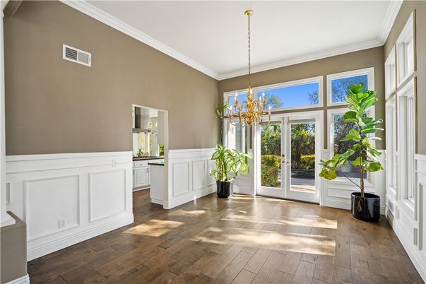 Chandelier, Interior, Pendant Lights, Wood Texture Flooring