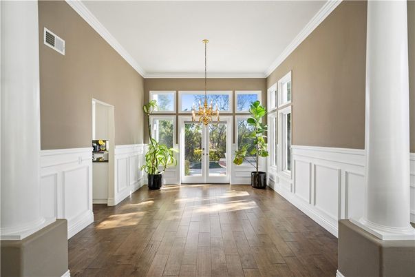 Chandelier, Interior, Pendant Lights, Wood Texture Flooring