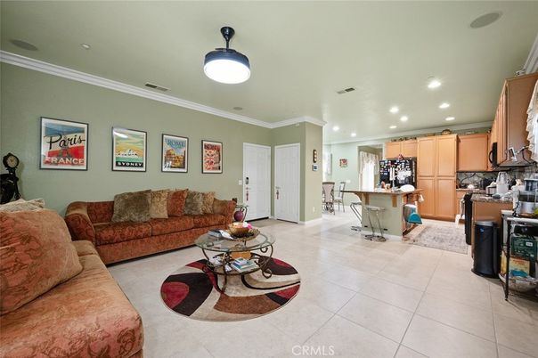 Dining room, Interior, Kitchen, Living room, Recessed Lighting