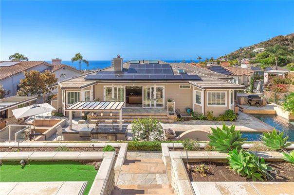 Exterior, Pool, Solar Panels