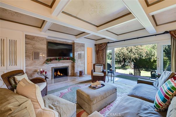 Fireplace, Interior, Living room, Stone Walls