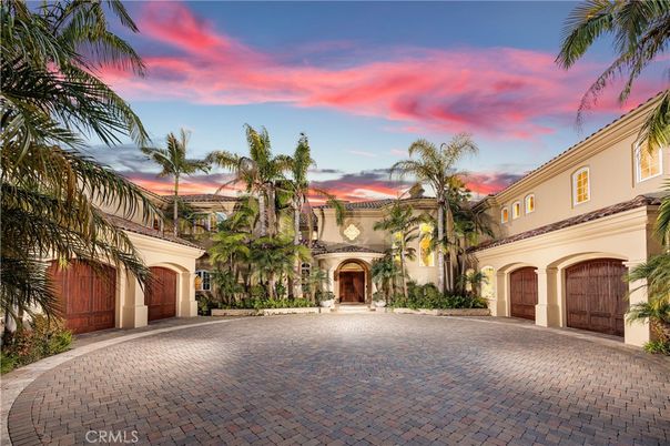 Attached, Backyard, Exterior, Facade, Mediterranean