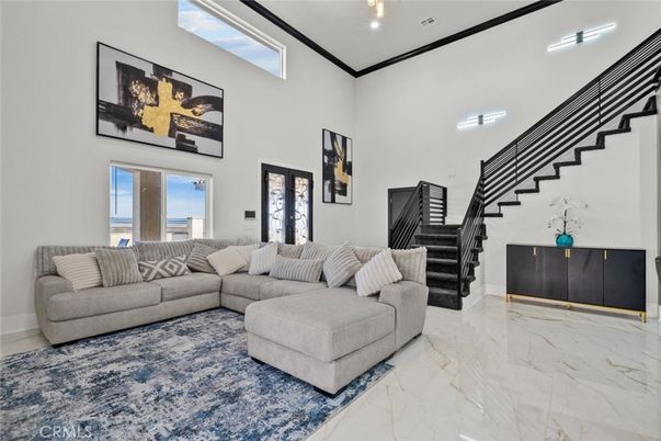 Interior, Living room, Marble