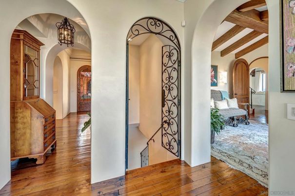 Interior, Wooden Beams, Wood Texture Flooring