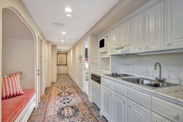 Interior, Kitchen, Recessed Lighting, Tile Countertops