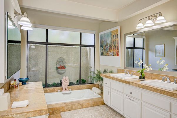 Bathroom, Dual Sink Vanities, Glass Shower, Interior